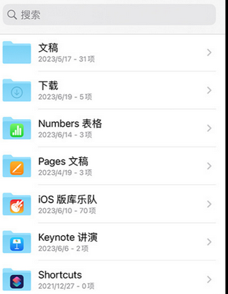 资中apple维修中心分享iPhone文件应用中存储和找到下载文件