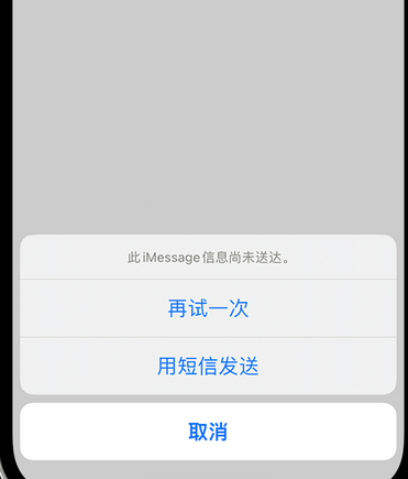 资中apple维修iPhone上无法正常发送iMessage信息